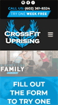 Mobile Screenshot of crossfituprising.com
